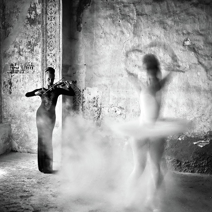 Black And White Photograph - Dance by Michael M.