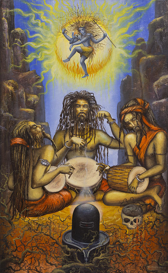 Dance of Shiva Painting by Vrindavan Das
