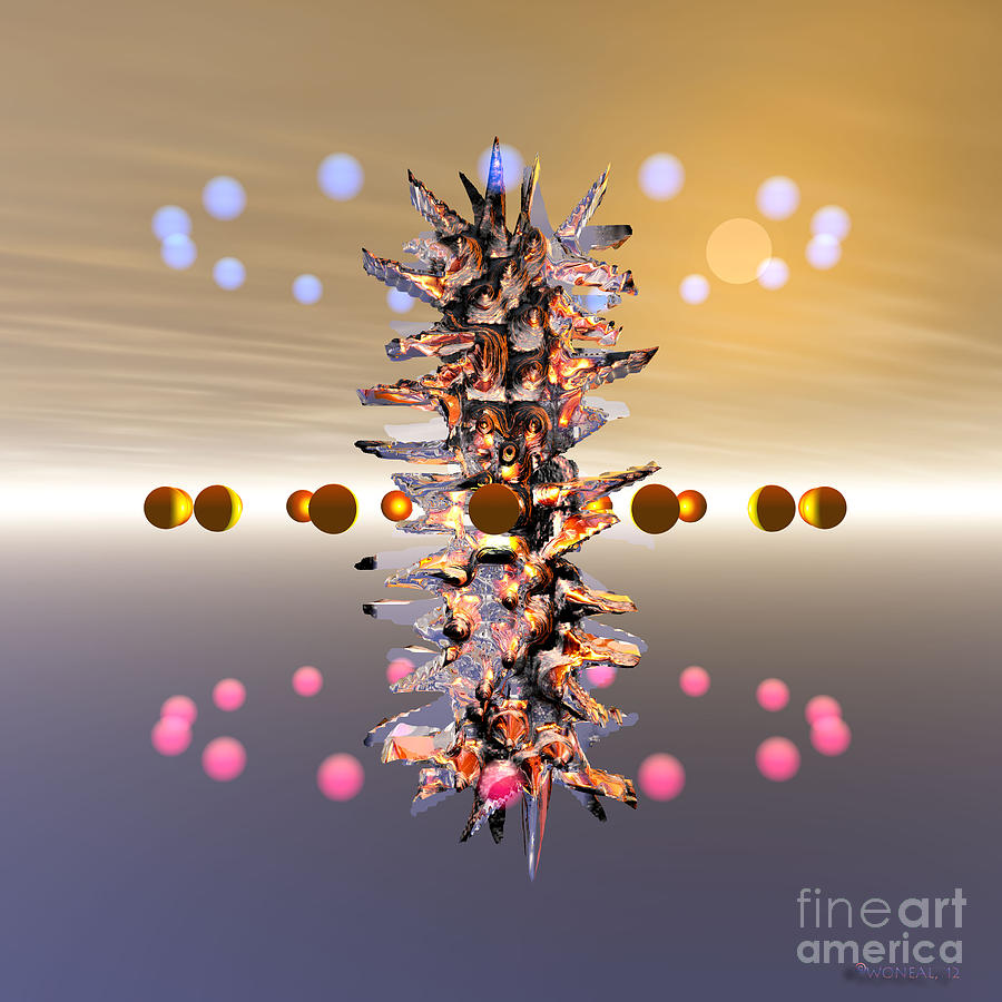 Fantasy Digital Art - Dance of Shiva by Walter Neal