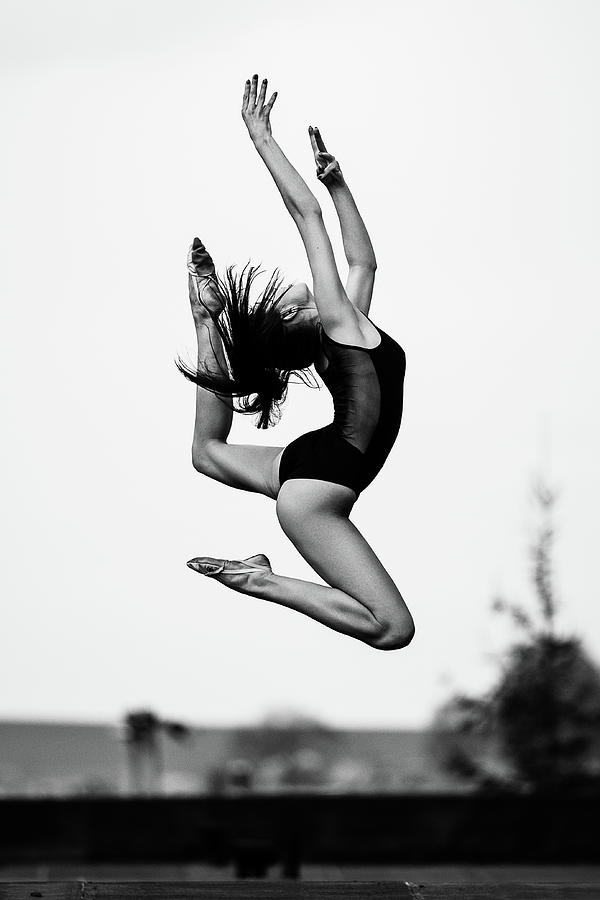 Black And White Photograph - Dance [radka] by Martin Krystynek Qep