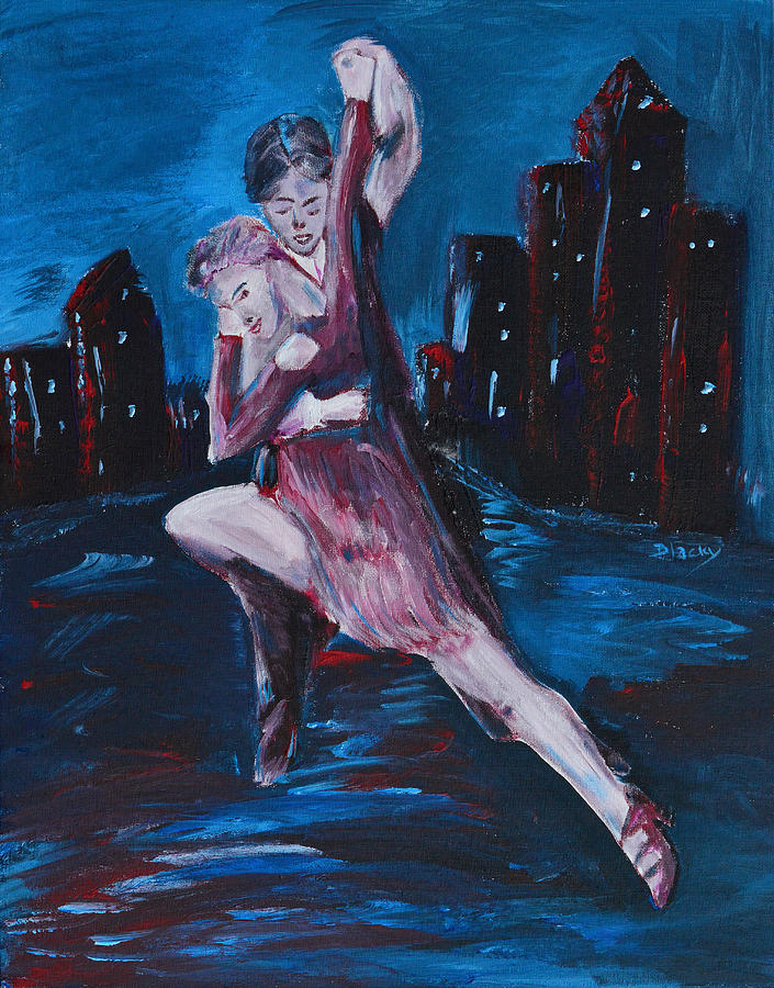 Dance The Night Away Painting by Donna Blackhall