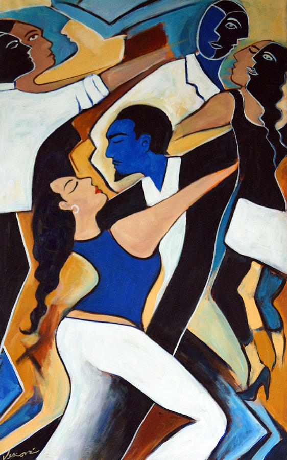 Dance with Me Painting by Valerie Vescovi