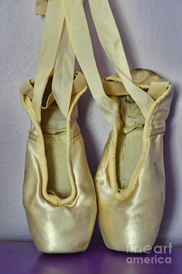 Still Life Photograph - Dancer - Ballet Pointe Shoes by Paul Ward