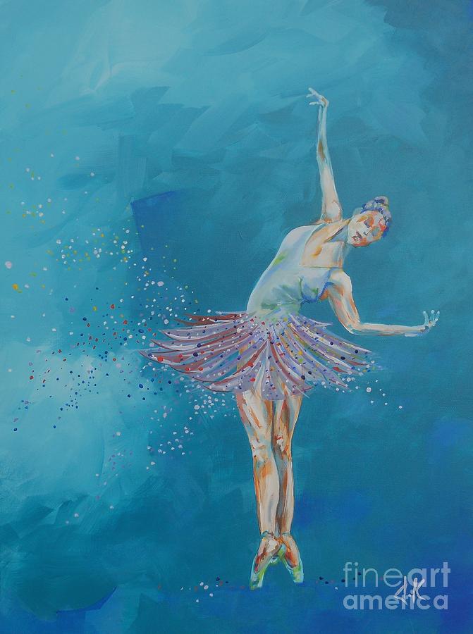 Dancer Painting by David Keenan