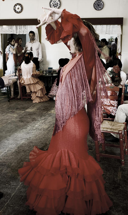 Dancer In a Red Dress Photograph by Lorraine Devon Wilke