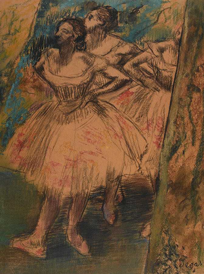 Dancer in the Wing Painting by Edgar Degas - Fine Art America