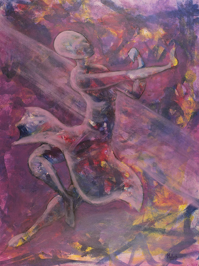 Dancer Painting by Jack Malloch