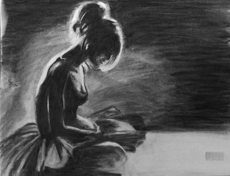 Dancer Drawing By Kira Rubtsova