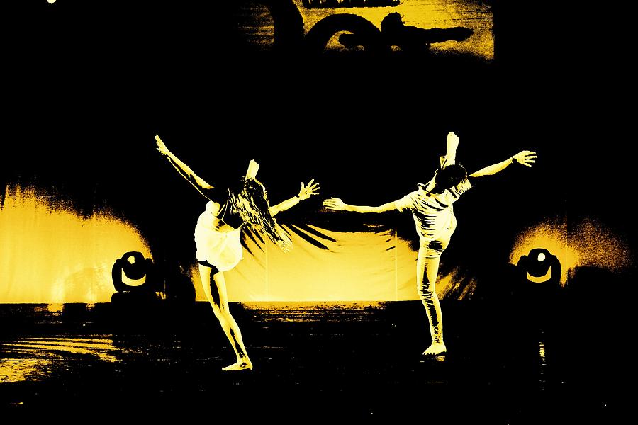 Dancers 4 Digital Art by Carrie OBrien Sibley