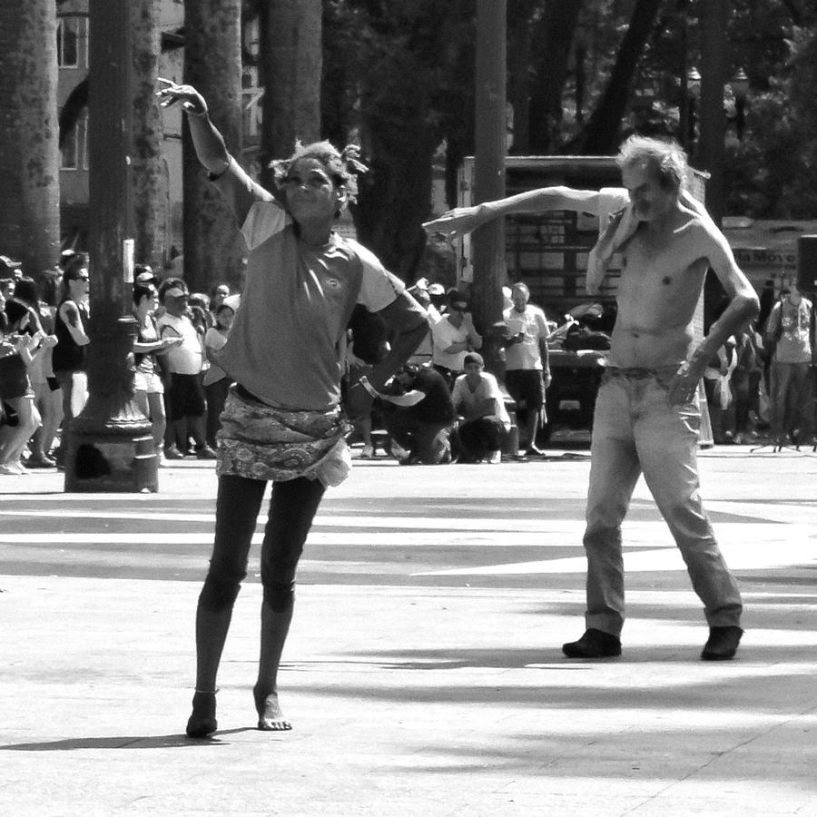 Dancers in Sao Paulo Photograph by Julie Niemela