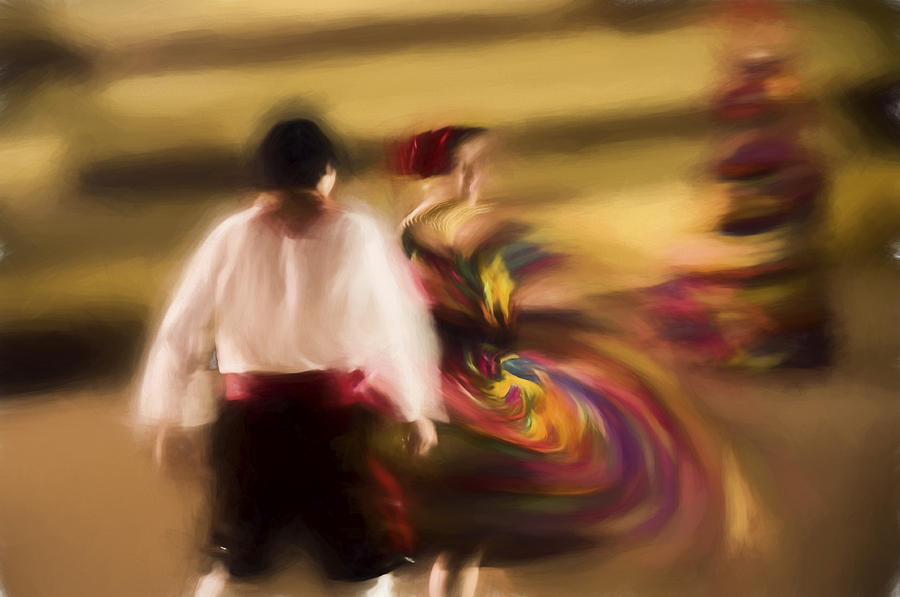 Abstract Photograph - Dancers by Maria Coulson