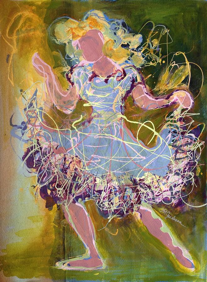 Dancing 1 Painting by Marilyn Jacobson