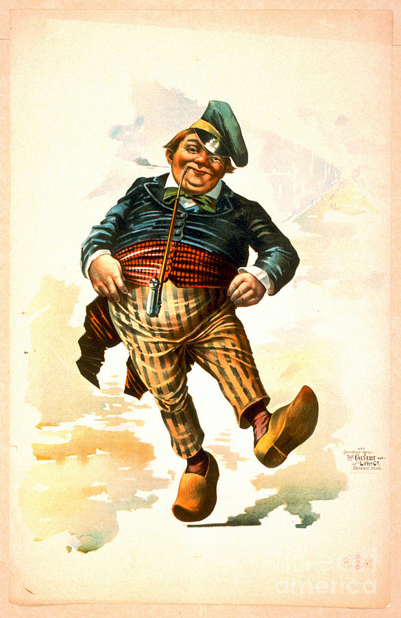 Dancing Dutchman 1890 Photograph by Padre Art