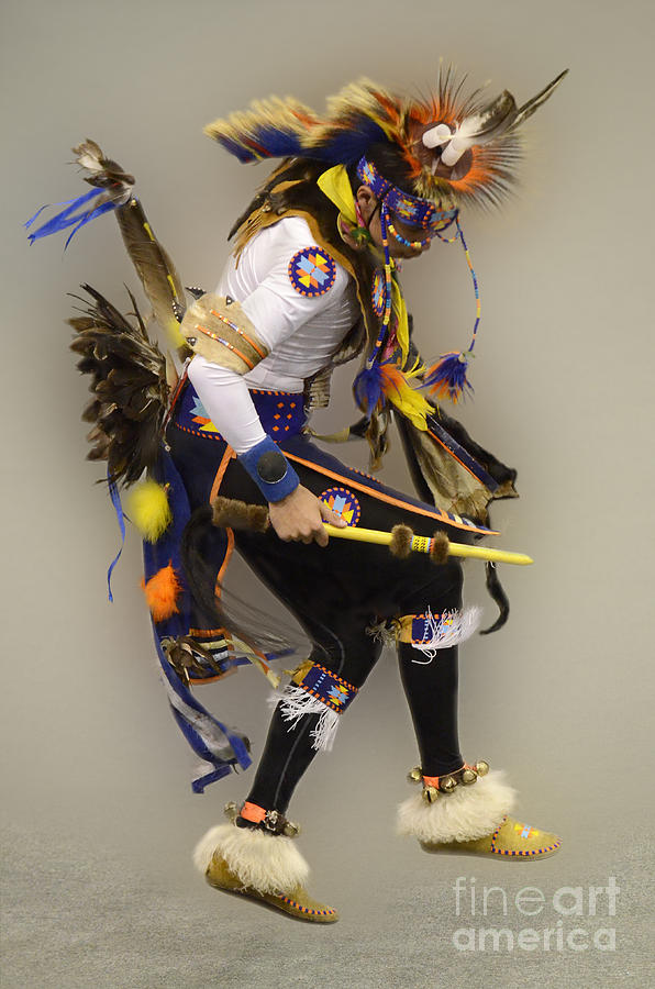 Music Photograph - Pow Wow Dancing For The Spirit by Bob Christopher
