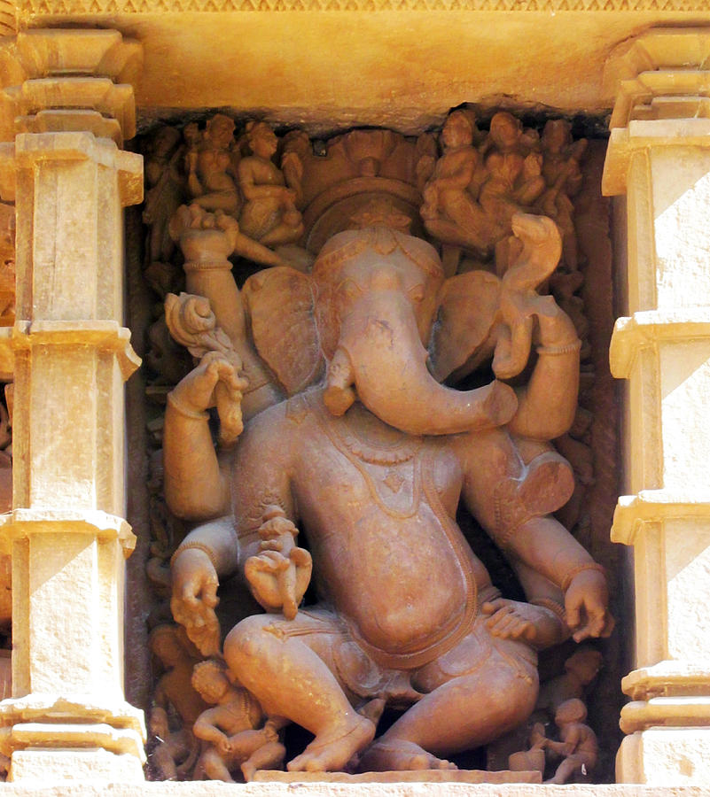 Dancing Ganesh Photograph by C H Apperson