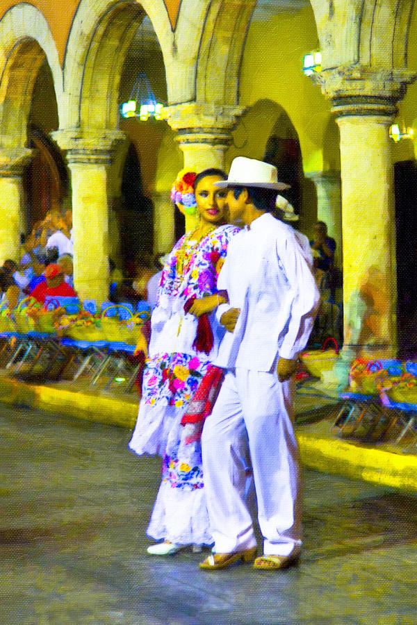 Dancing in the Streets in Merida Photograph by Mark Tisdale