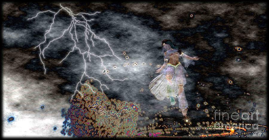 Dancing in thunder Digital Art by Susanne Baumann