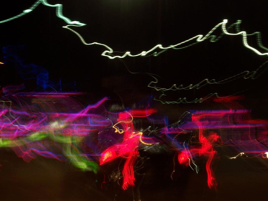 Unique Photograph - Dancing Lights by Shawn Brandon