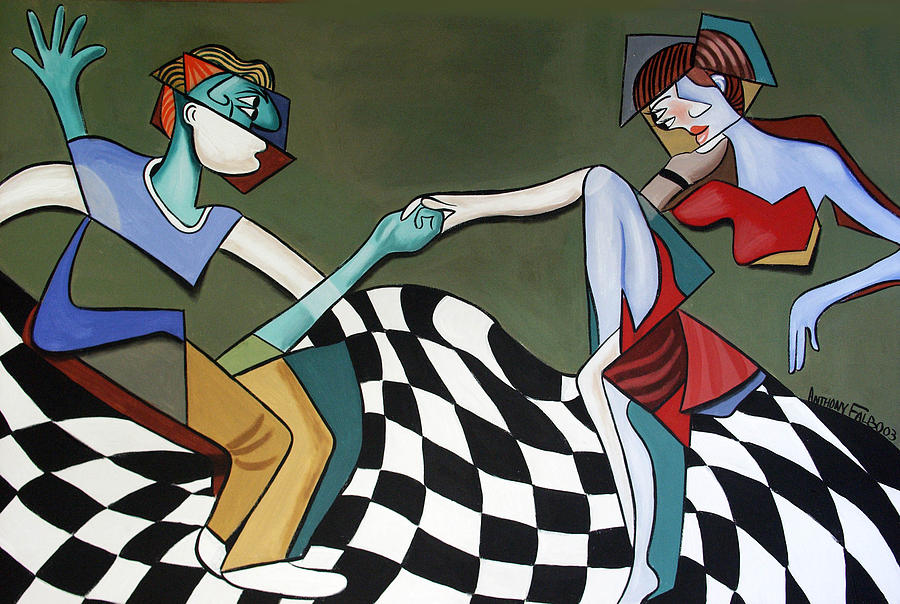 Dancing The Night Away Painting - Dancing The Night Away by Anthony Falbo