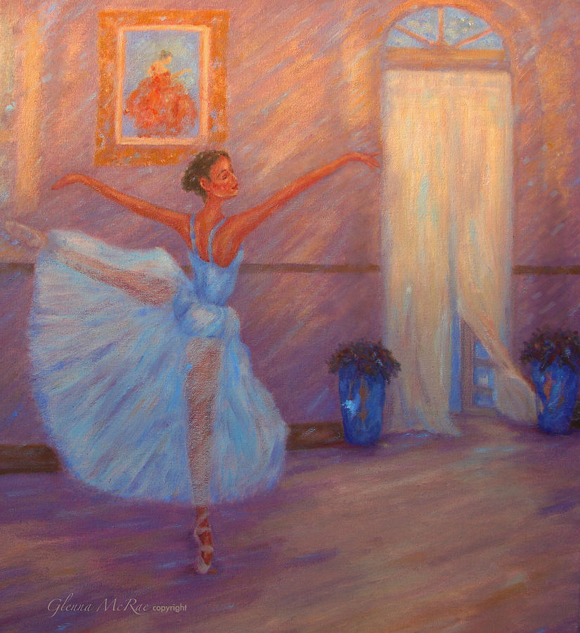 Beverly Hills Painting - Dancing to the Light by Glenna McRae