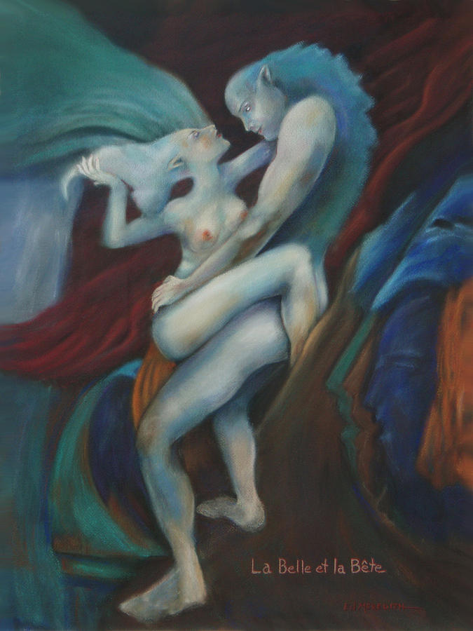 Dancing with the Beast Pastel by Ed Meredith