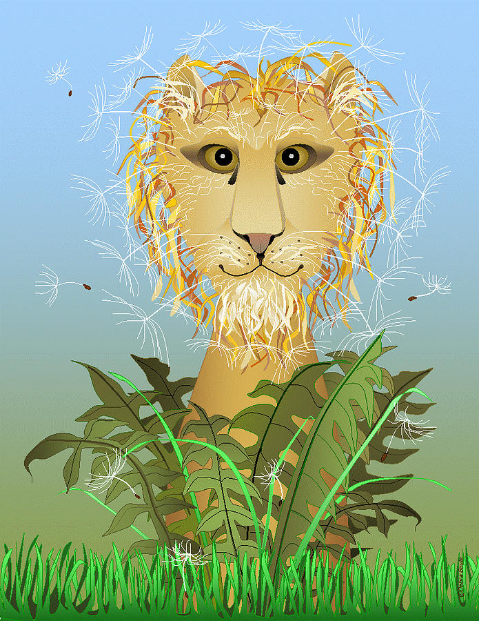 dandy lion painting