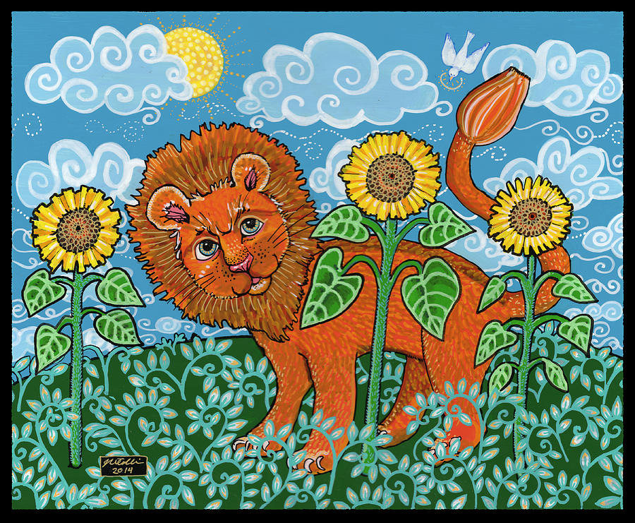 dandy lion painting