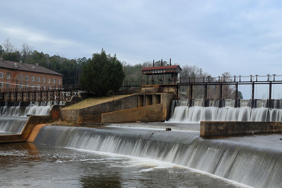 Daniel Pratt Cotton Mill Dam Prattville Alabama Photograph by Charles ...