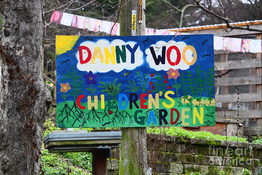 Danny Woo Childrens Garden Photograph by Kym Backland