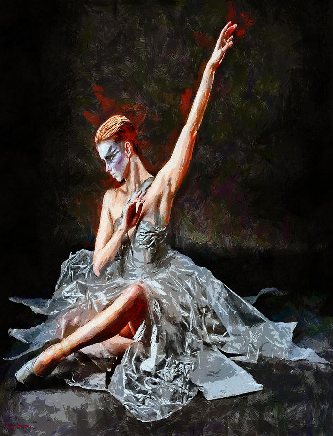 Danse Macabre Painting by Tyler Robbins