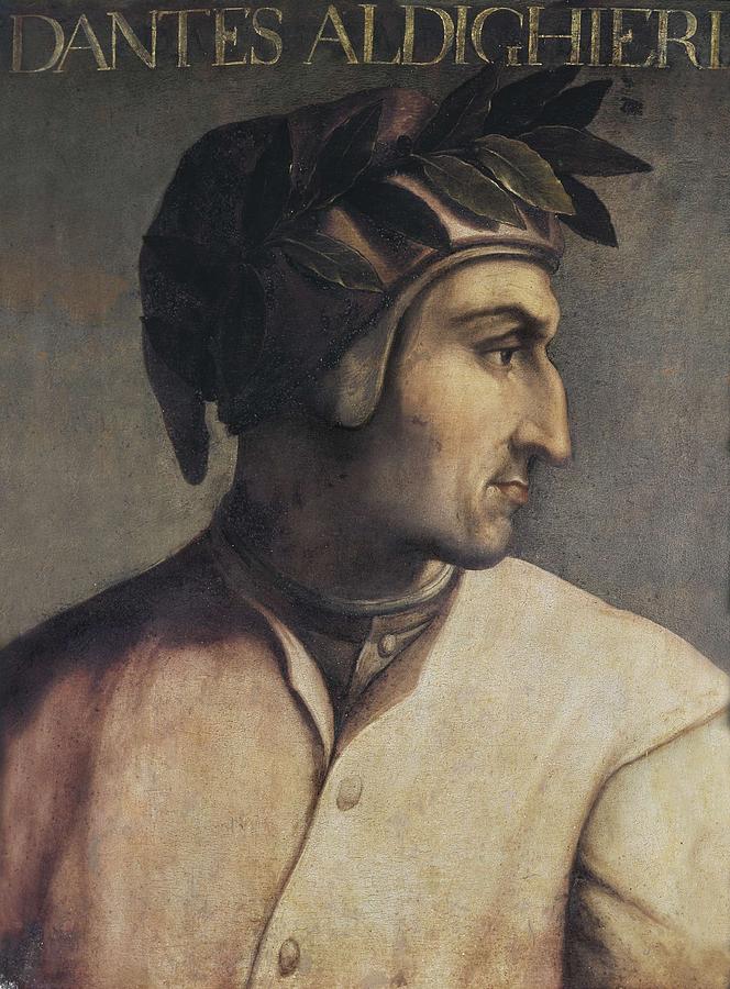 Dante Alighieri 1265-1321. Anonymous Photograph by Everett - Fine Art ...