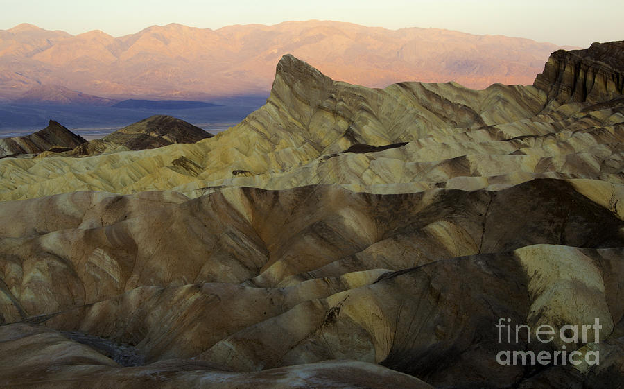 Mountain Photograph - Dantes Point Death Valley California by Bob Christopher