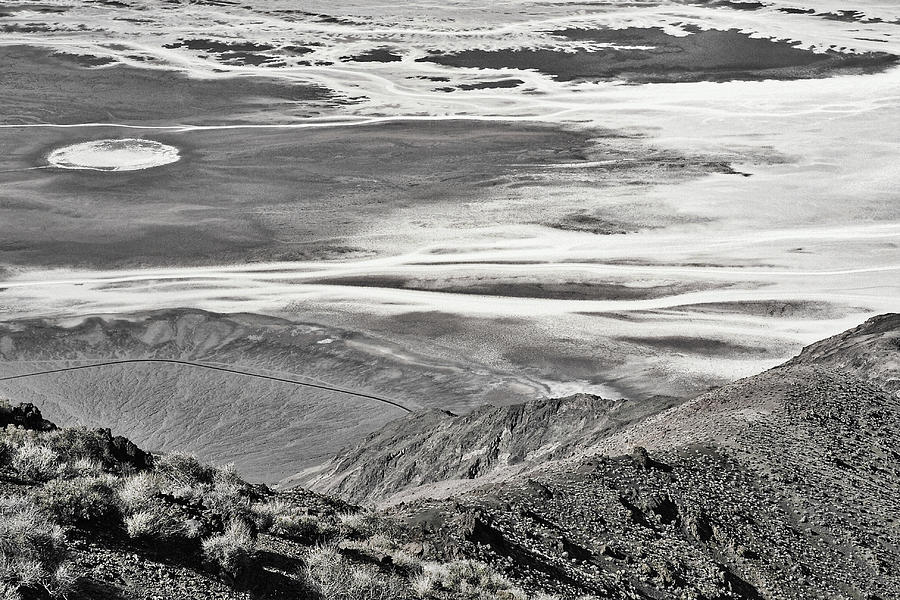 Dantes View #1 - Black and White Photograph by Stuart Litoff