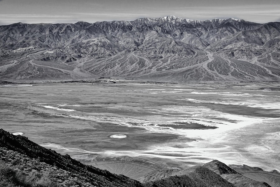 Dantes View #4 - Black and White Photograph by Stuart Litoff
