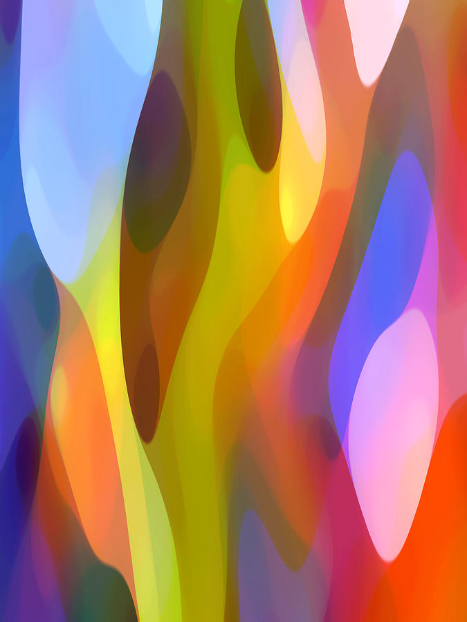 Abstract Painting - Dappled Light 3 by Amy Vangsgard