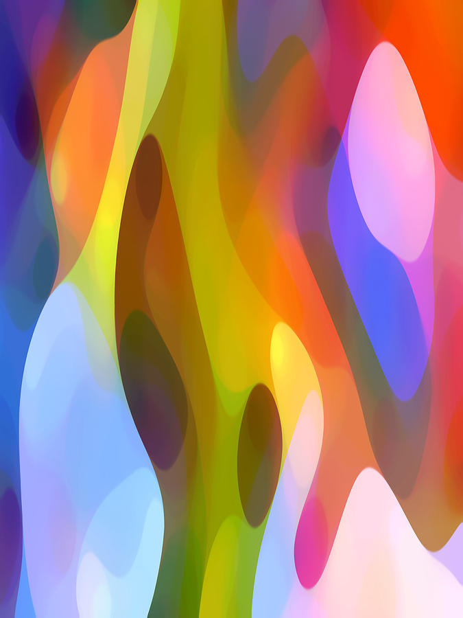 Abstract Painting - Dappled Light 4 by Amy Vangsgard