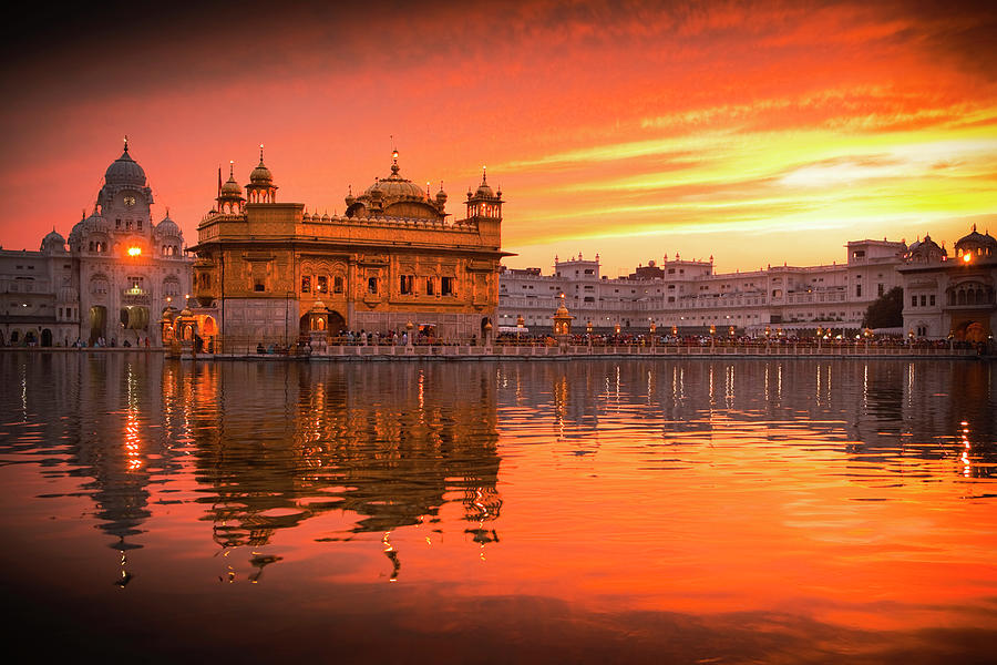 Darbar Sahib Or Golden Temple, The Most by Huw Jones