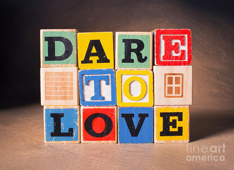 Dare To Love Photograph - Dare to Love by Art Whitton