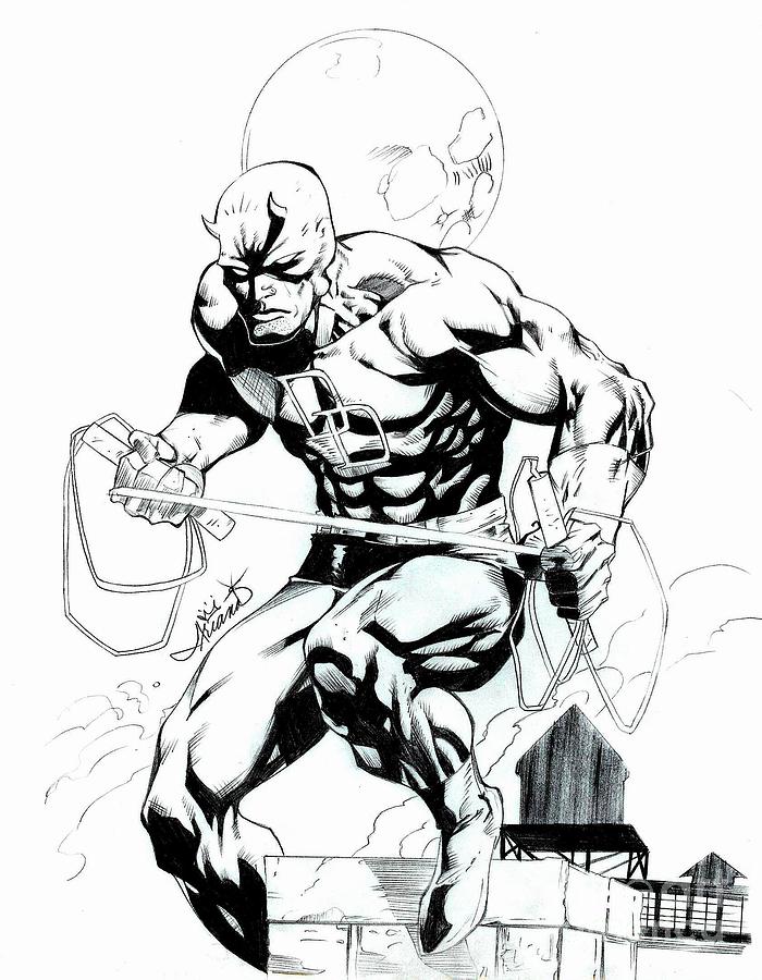 Daredevil Drawing