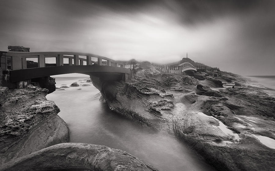Beach Photograph - Dark and Stormy Coast by Craig Ferguson