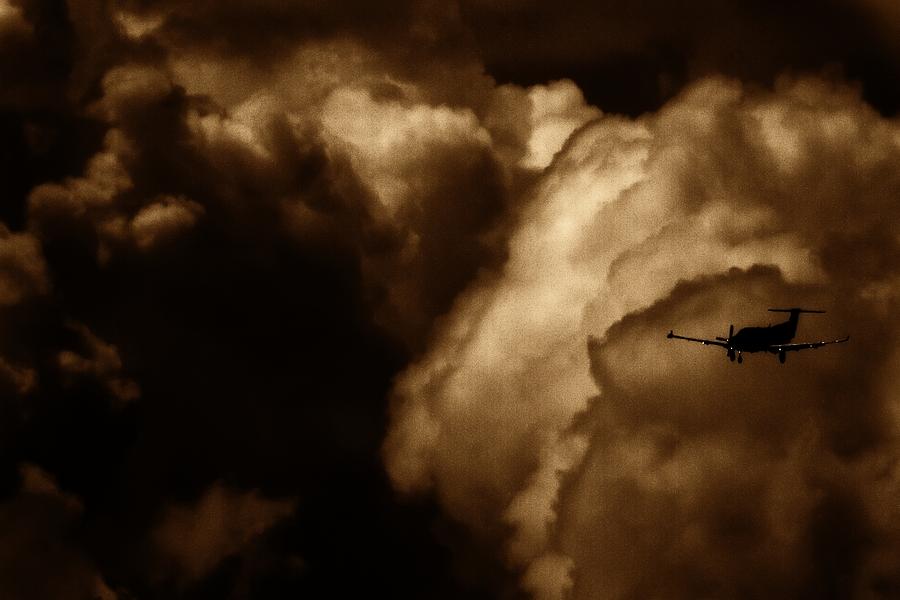 Dark Clouds Photograph by Paul Job