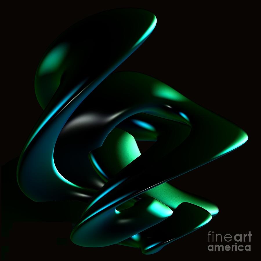 Dark Curves Digital Art by Greg Moores