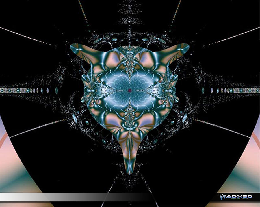 Dark Fractal II Digital Art by Andrew Selby