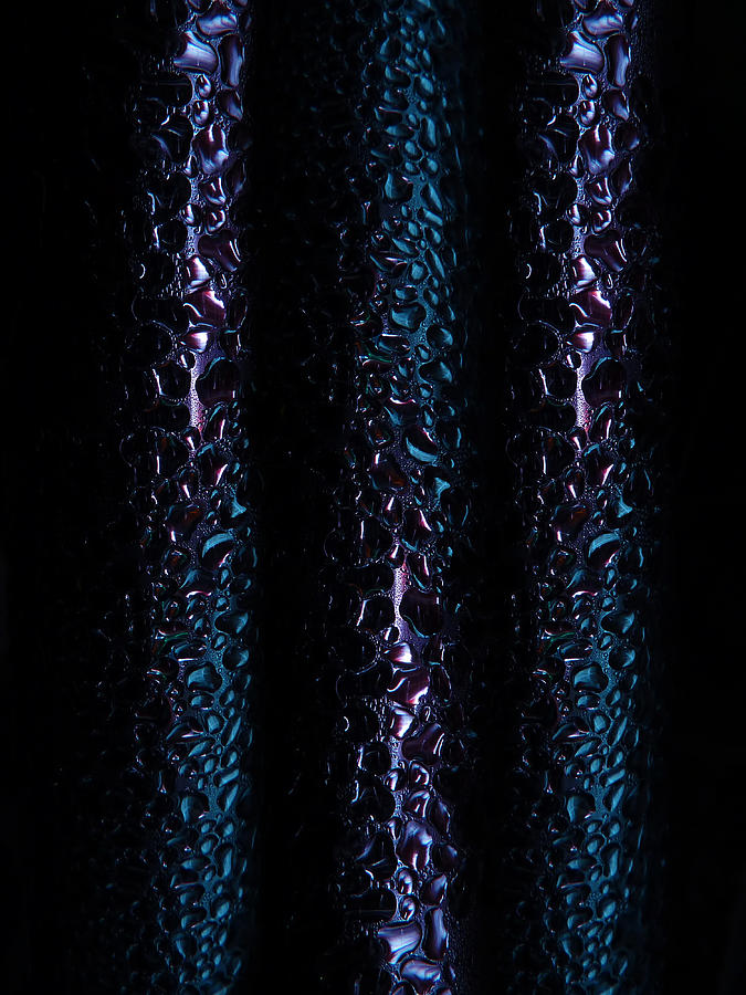 Purple And Turquoise Digital Art - Dark Glistening by Baato Purple And Turquoise Digital Art - Dark Glistening by Baato