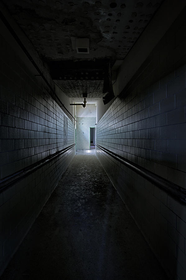 Dark Hallway Photograph By Mark Serfass 
