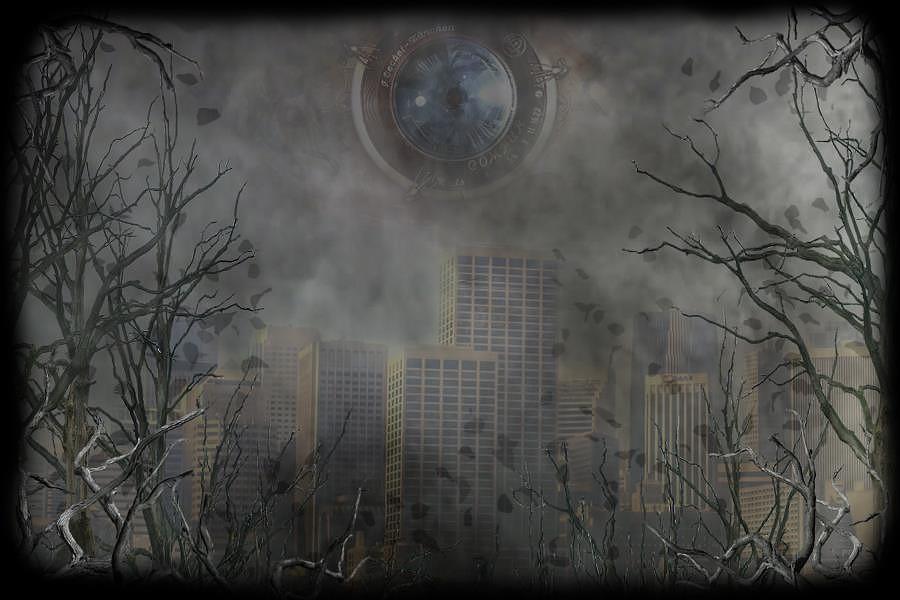 Fantasy Digital Art - Dark Overseer by Bronte Aperios