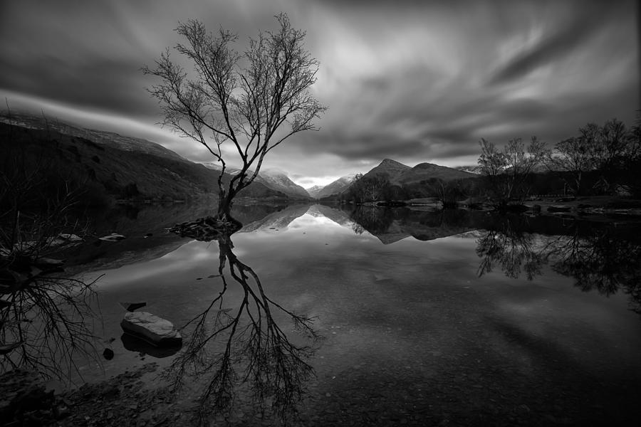 Black And White Photograph - Dark Reflections by Gerard Pearson