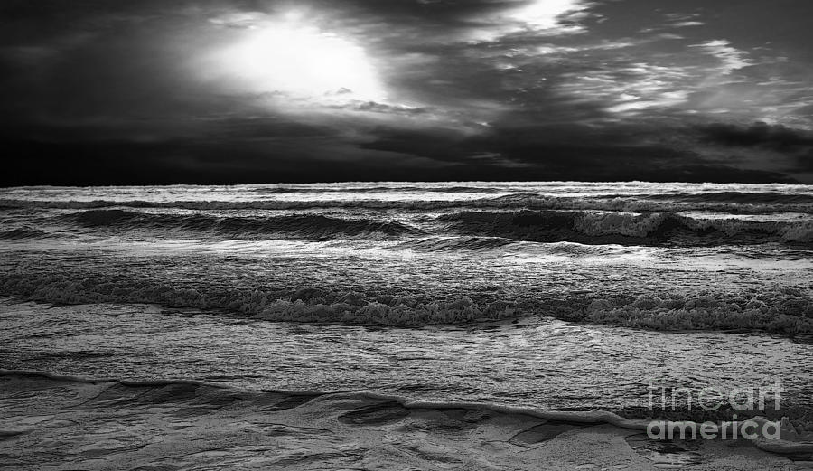 Dark Sea Photograph by Jerry Hart