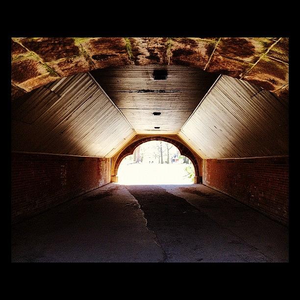 Dark Tunnel Photograph by Alberto Lama