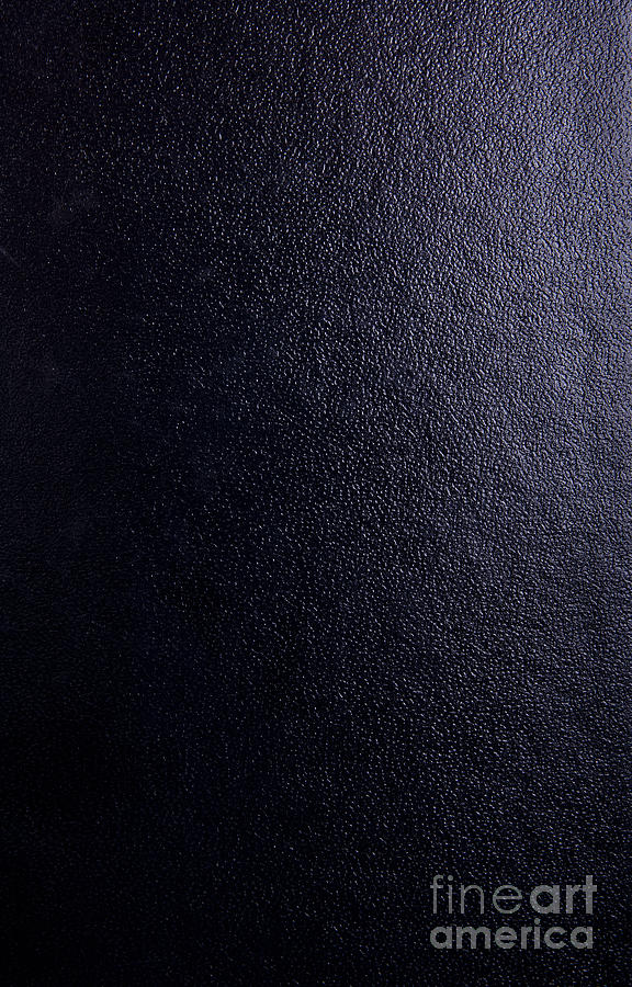 Dark Vinyl Texture Photograph by THP Creative
